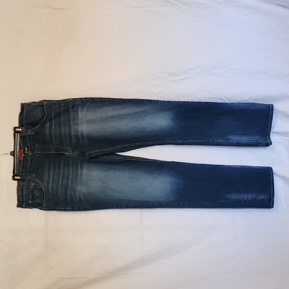 Men's FOUNDRY SUPPLY CO. Dark Flex Denim Jeans Size 38x36